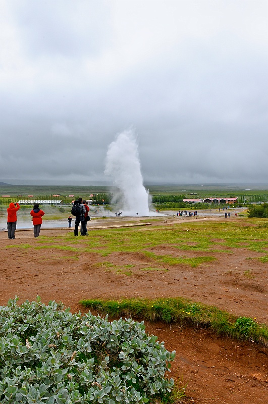 ABC_4759.jpg - Geysir - L'explosion du Strokkur est trs attendue par les visiteurs.
